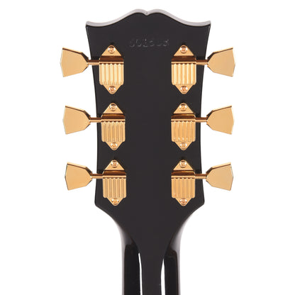 Gibson Custom Shop 1968 Les Paul Custom Reissue Ebony Gloss Electric Guitars / Solid Body