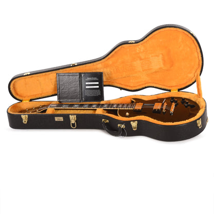 Gibson Custom Shop 1968 Les Paul Custom Reissue Ebony Gloss Electric Guitars / Solid Body
