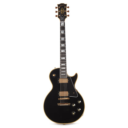 Gibson Custom Shop 1968 Les Paul Custom Reissue Ebony Gloss Electric Guitars / Solid Body
