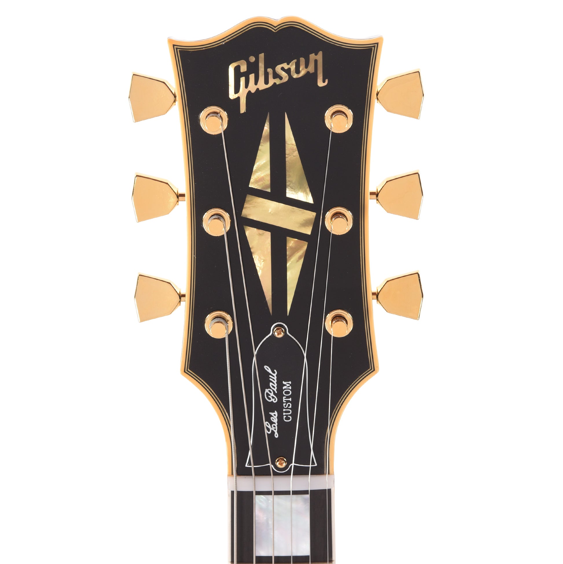 Gibson Custom Shop 1968 Les Paul Custom Reissue Ebony Gloss Electric Guitars / Solid Body