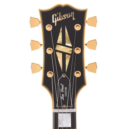 Gibson Custom Shop 1968 Les Paul Custom Reissue Ebony Gloss Electric Guitars / Solid Body