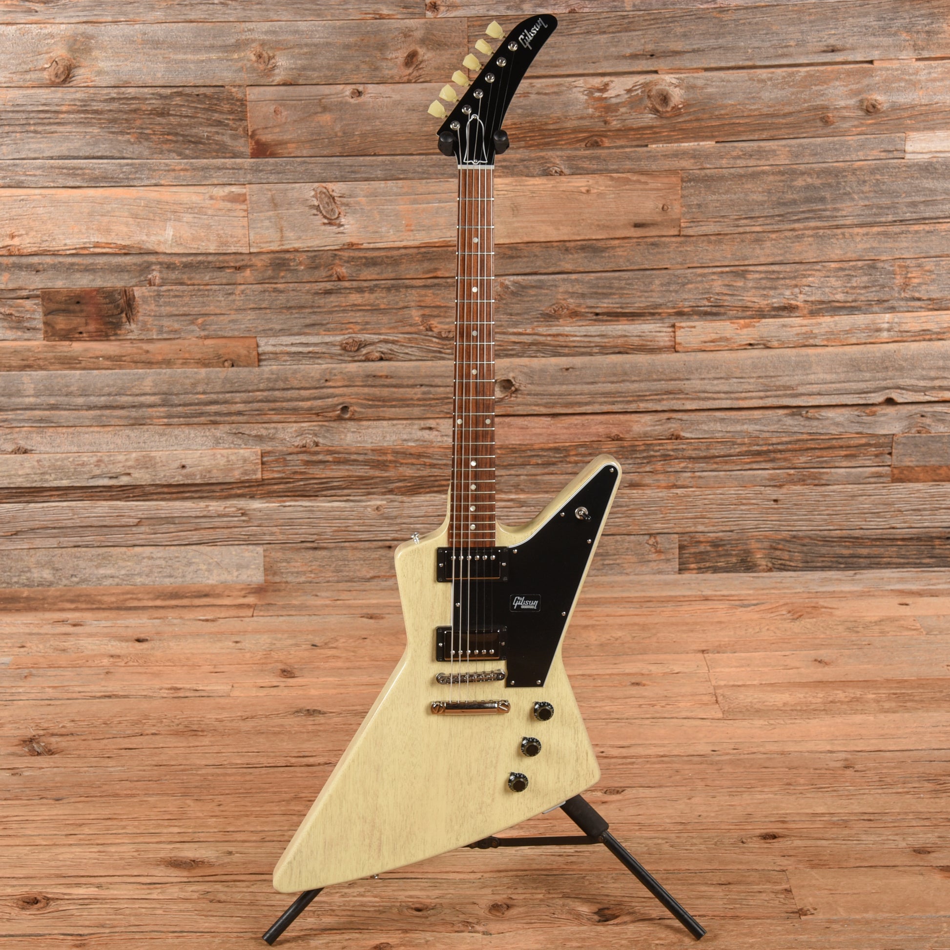 Gibson Custom Shop '58 Explorer TV White - Dave Amato of REO Speedwagon Electric Guitars / Solid Body