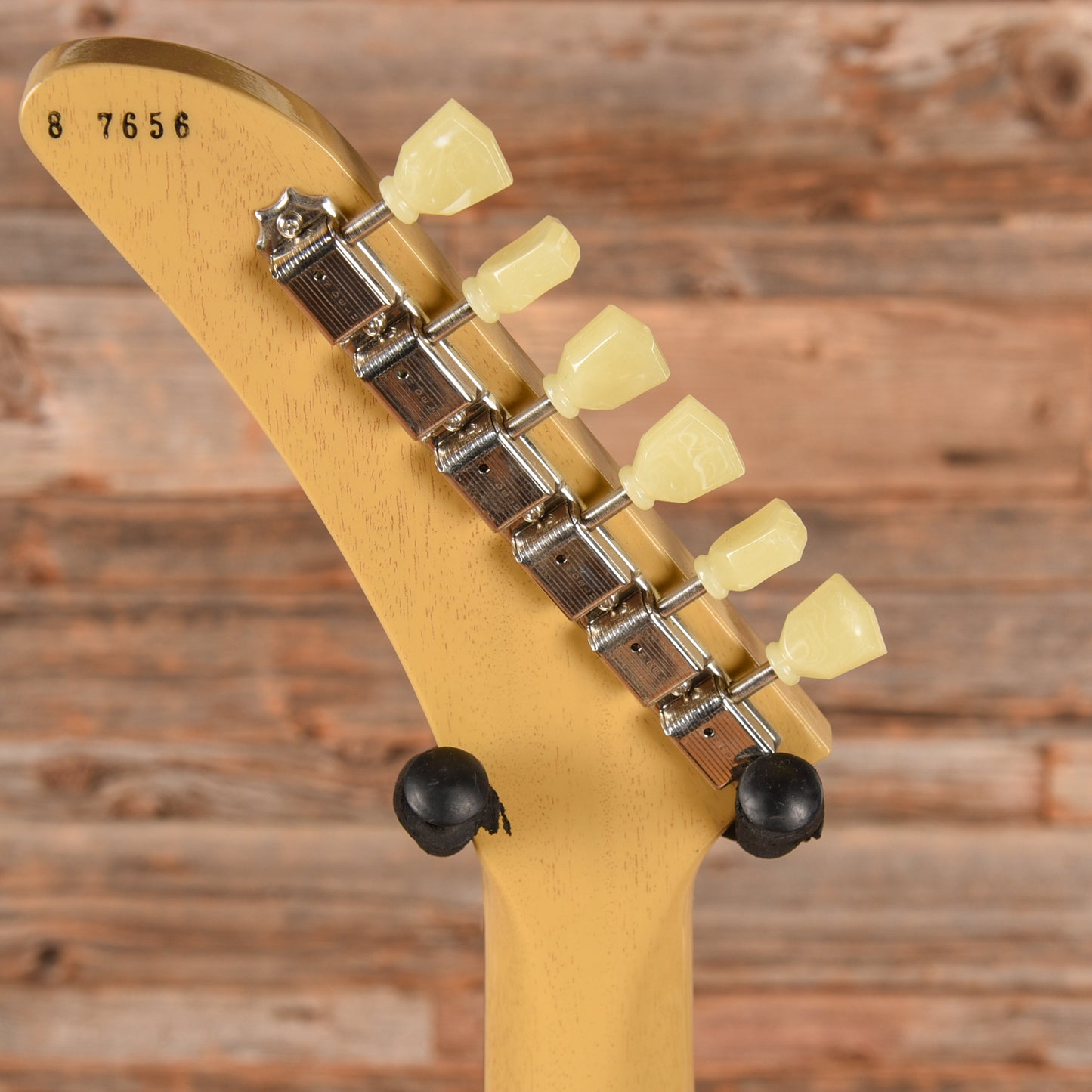 Gibson Custom Shop 58 Explorer TV Yellow - Dave Amato of REO Speedwagon Electric Guitars / Solid Body