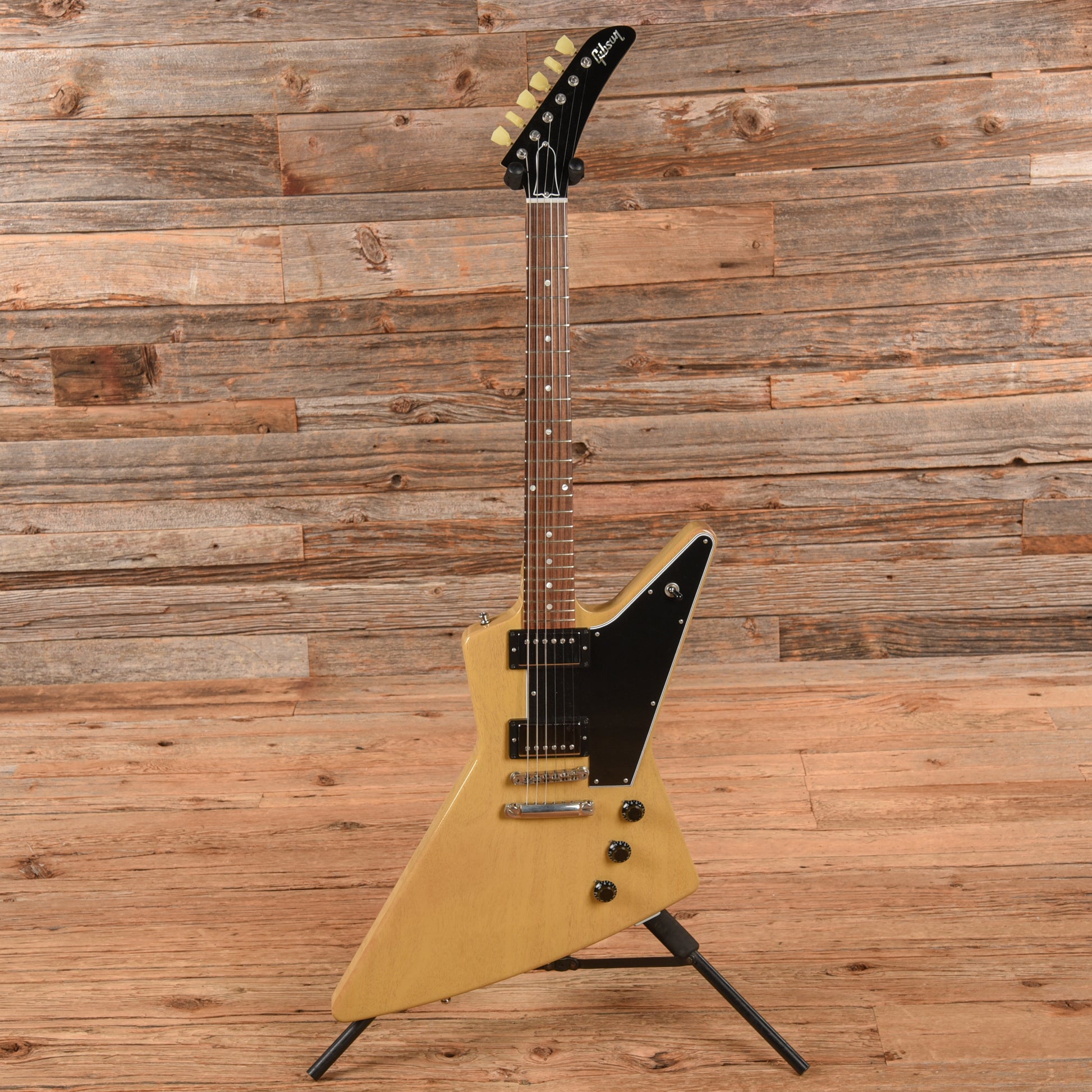 Gibson Custom Shop 58 Explorer TV Yellow - Dave Amato of REO Speedwagon Electric Guitars / Solid Body