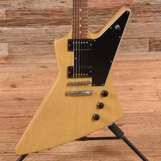 Gibson Custom Shop 58 Explorer TV Yellow - Dave Amato of REO Speedwagon Electric Guitars / Solid Body