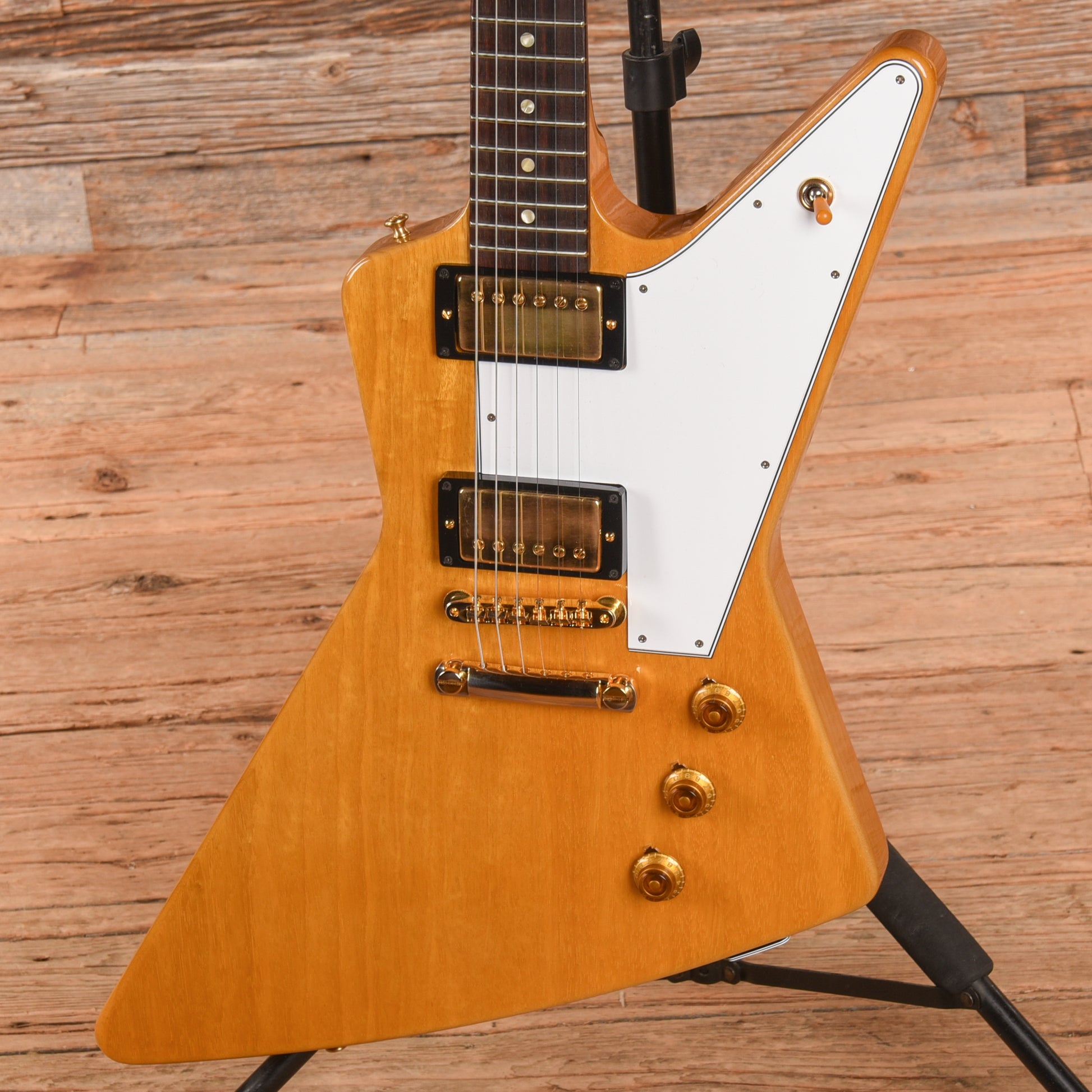 Gibson Custom Shop '58 Korina Explorer Reissue Natural 2025 Electric Guitars / Solid Body