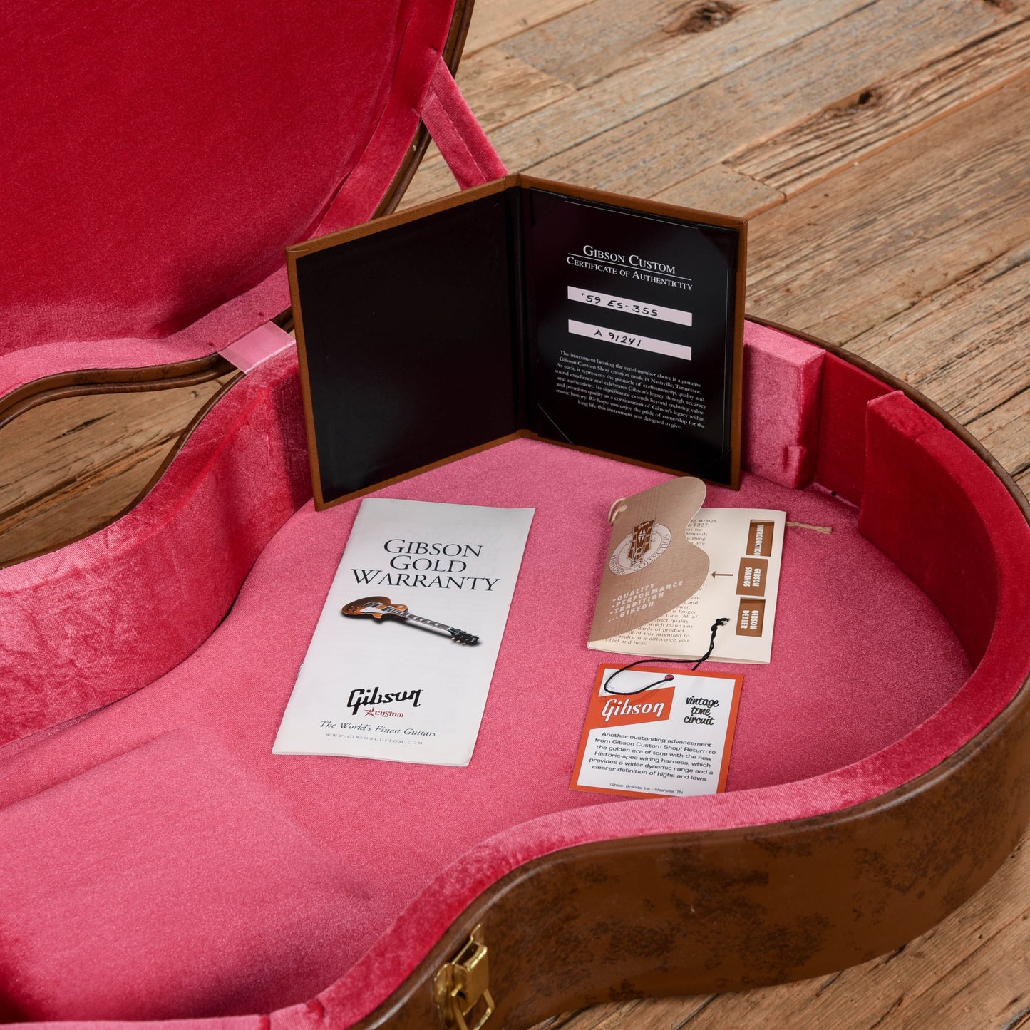 Gibson Custom Shop '59 ES-355 Reissue Stopbar Ebony 2021 Electric Guitars / Solid Body