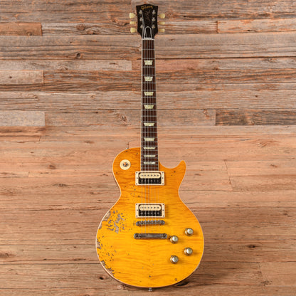 Gibson Custom Shop 60th Anniversary '59 Les Paul Standard Reissue Heavy Aged Amber 2019 Electric Guitars / Solid Body