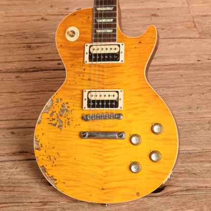 Gibson Custom Shop 60th Anniversary '59 Les Paul Standard Reissue Heavy Aged Amber 2019 Electric Guitars / Solid Body
