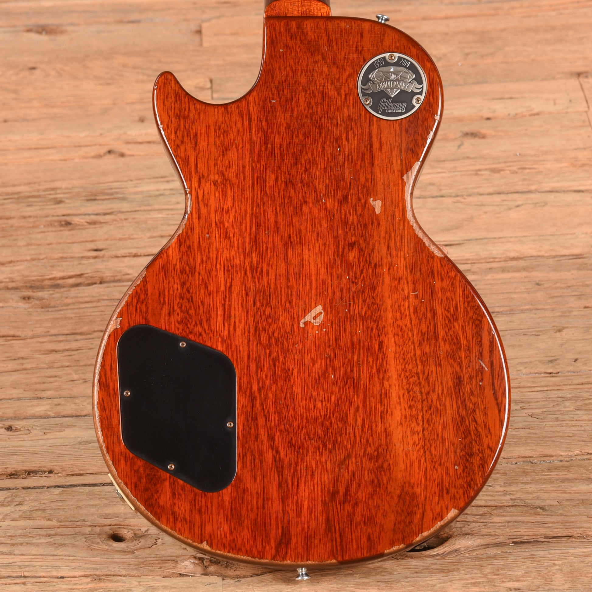Gibson Custom Shop 60th Anniversary '59 Les Paul Standard Reissue Heavy Aged Amber 2019 Electric Guitars / Solid Body