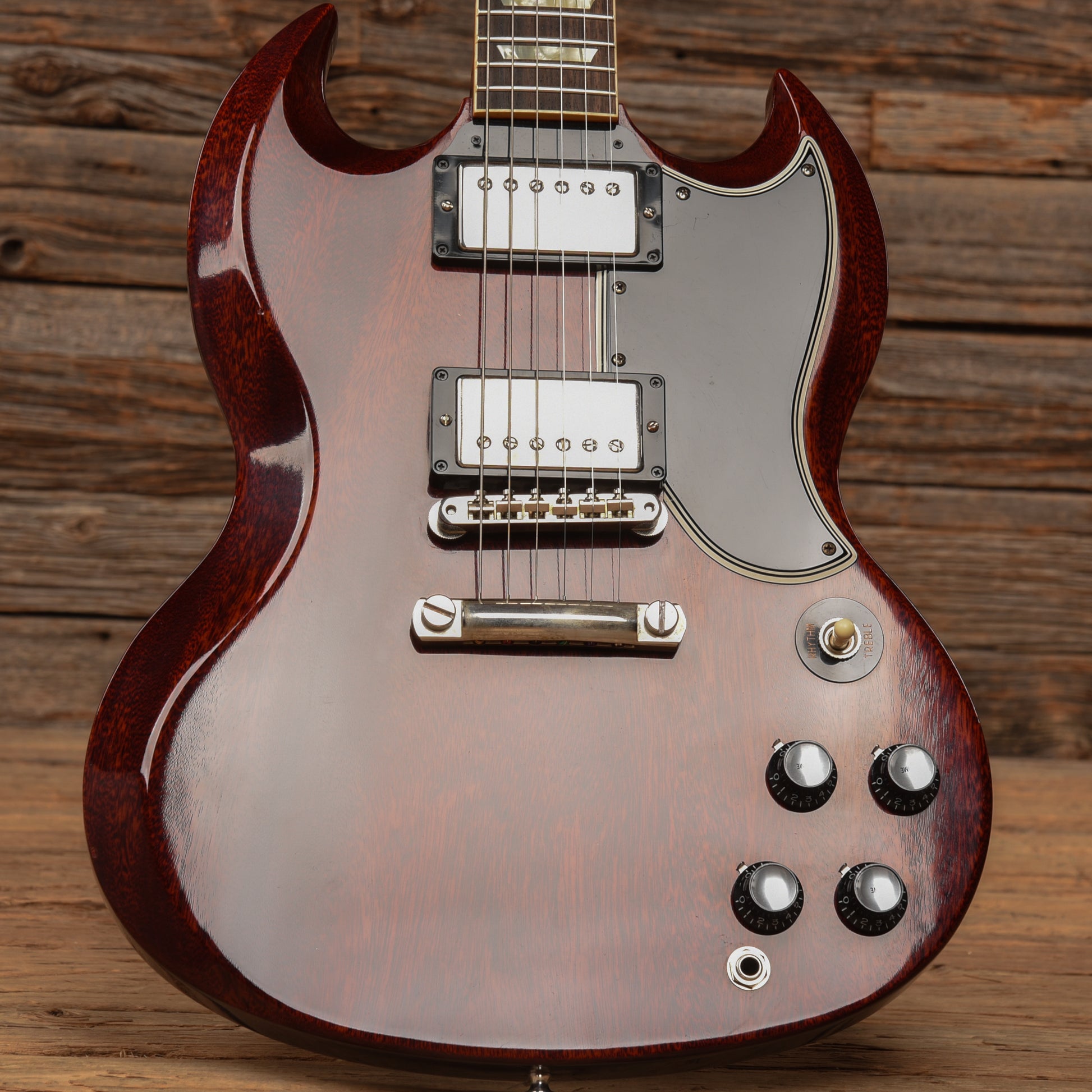 Gibson Custom Shop '61 Les Paul (SG) Reissue "CME Spec" VOS Antique Cherry Red 2022 Electric Guitars / Solid Body