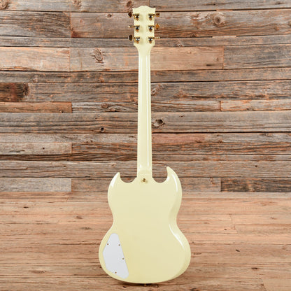 Gibson Custom Shop '63 Les Paul SG Custom Reissue with Maestro Classic White 2020 Electric Guitars / Solid Body