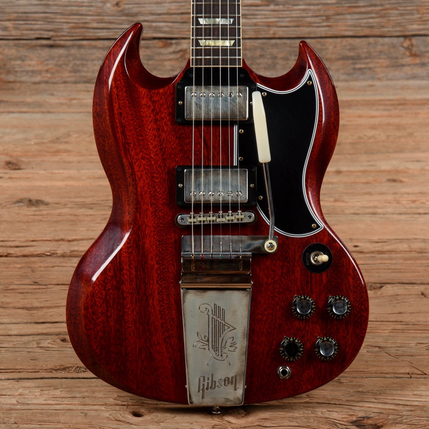Gibson Custom Shop '64 SG Standard Reissue w/ Maestro Vibrola Cherry 2021 Electric Guitars / Solid Body
