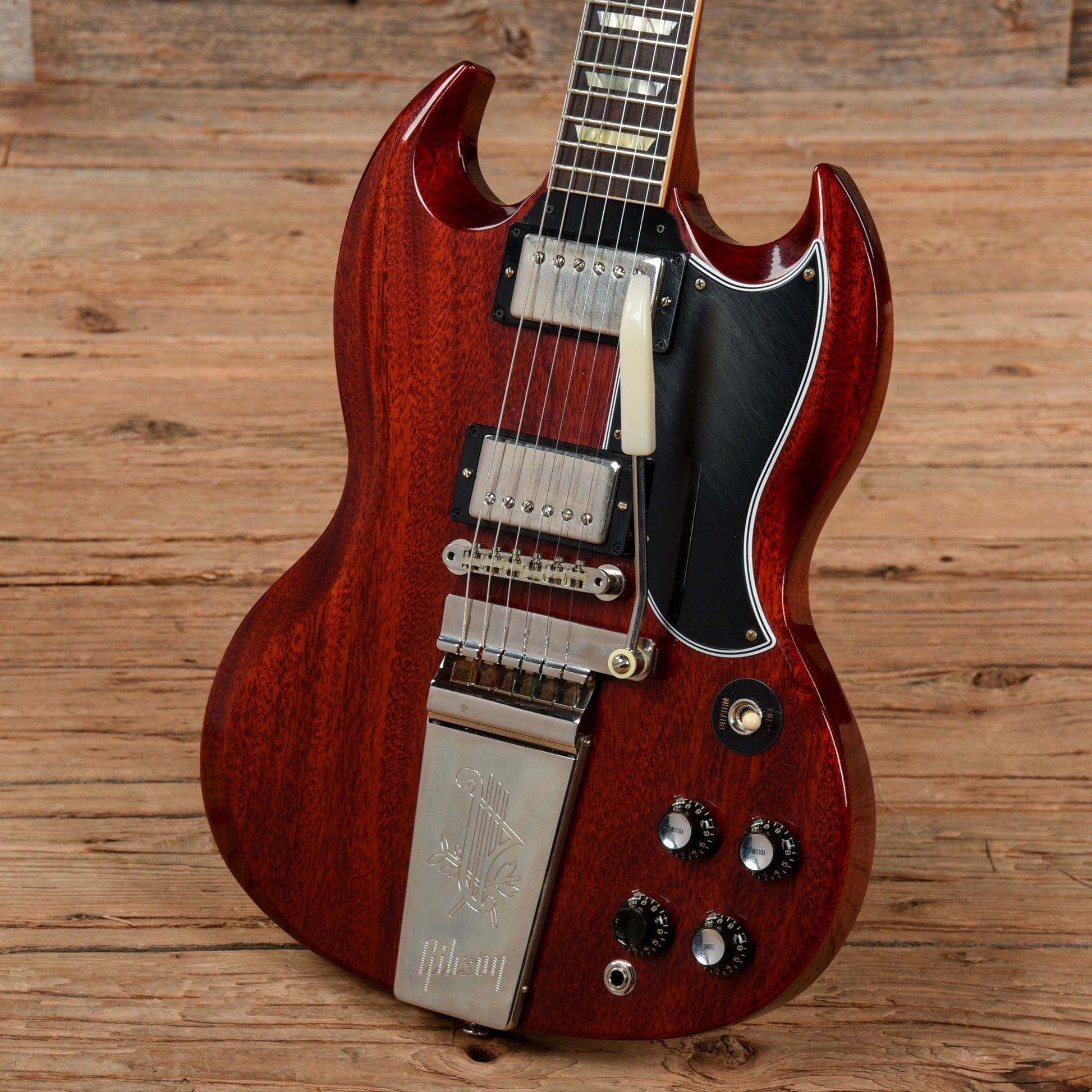 Gibson Custom Shop '64 SG Standard Reissue w/ Maestro Vibrola Cherry 2021 Electric Guitars / Solid Body