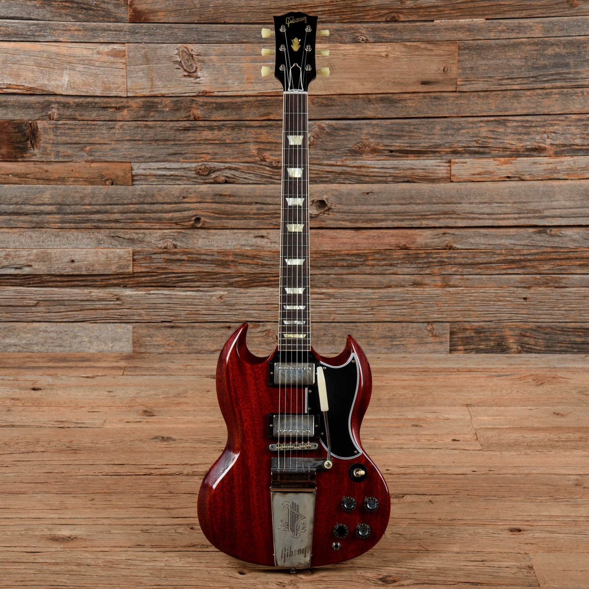 Gibson Custom Shop '64 SG Standard Reissue w/ Maestro Vibrola Cherry 2021 Electric Guitars / Solid Body