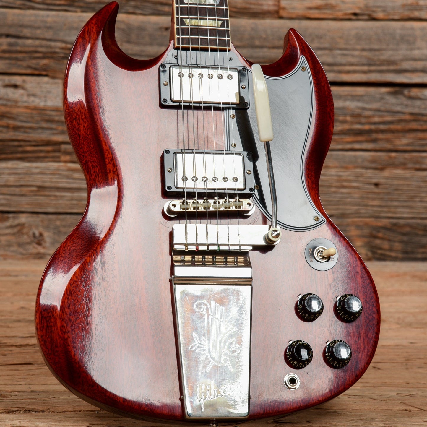 Gibson Custom Shop '64 SG Standard Reissue w/ Maestro Vibrola Cherry 2021 Electric Guitars / Solid Body