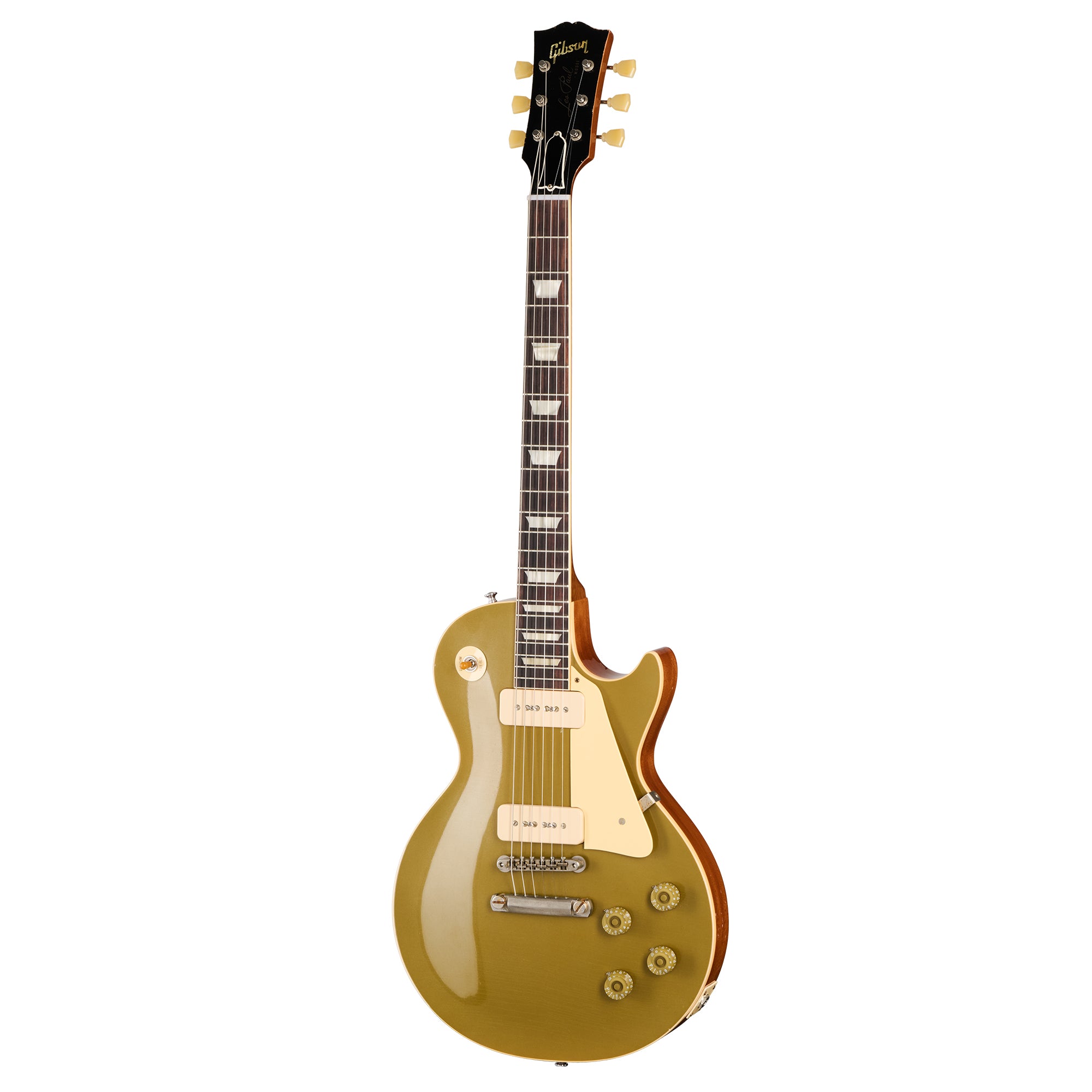 Gibson Custom Shop 70th Anniversary 1955 NAMM Show Commemorative Edition Les Paul Standard Nugget Gold Murphy Lab Light Aged Electric Guitars / Solid Body