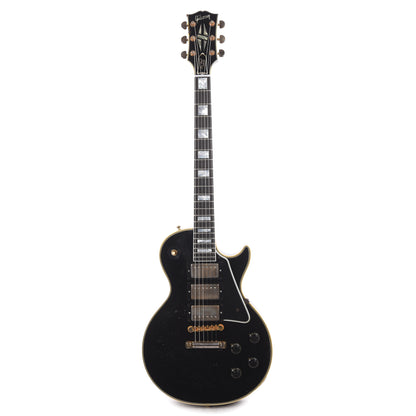 Gibson Custom Shop Artist Eric Clapton 1958 Les Paul Custom Ebony Murphy Lab Aged Electric Guitars / Solid Body