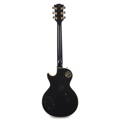 Gibson Custom Shop Artist Eric Clapton 1958 Les Paul Custom Ebony Murphy Lab Aged Electric Guitars / Solid Body