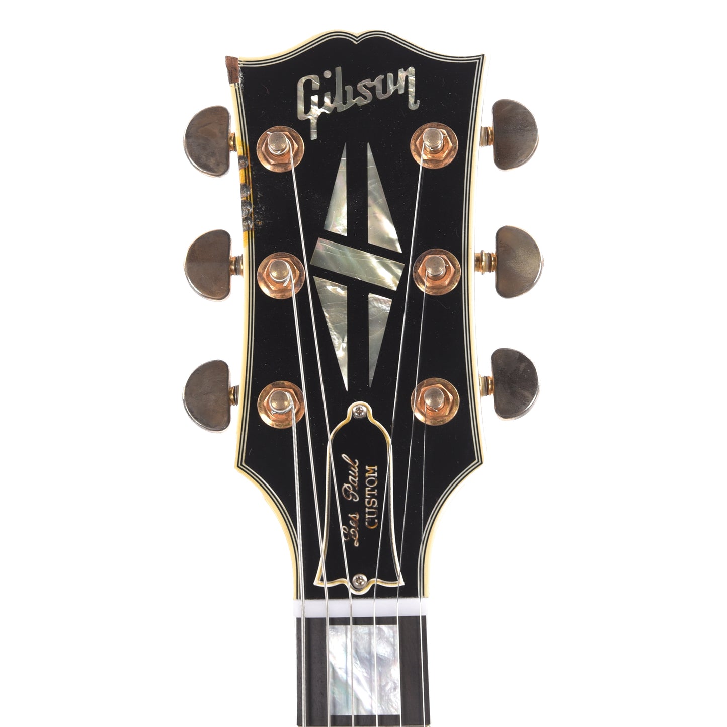 Gibson Custom Shop Artist Eric Clapton 1958 Les Paul Custom Ebony Murphy Lab Aged Electric Guitars / Solid Body
