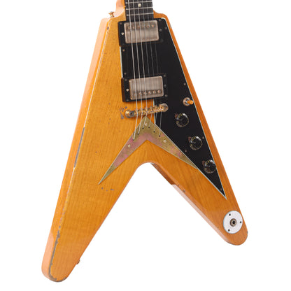 Gibson Custom Shop Artist Joe Bonamassa "Amos" 1958 Flying V Antique Natural Electric Guitars / Solid Body
