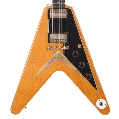 Gibson Custom Shop Artist Joe Bonamassa "Amos" 1958 Flying V Antique Natural Electric Guitars / Solid Body