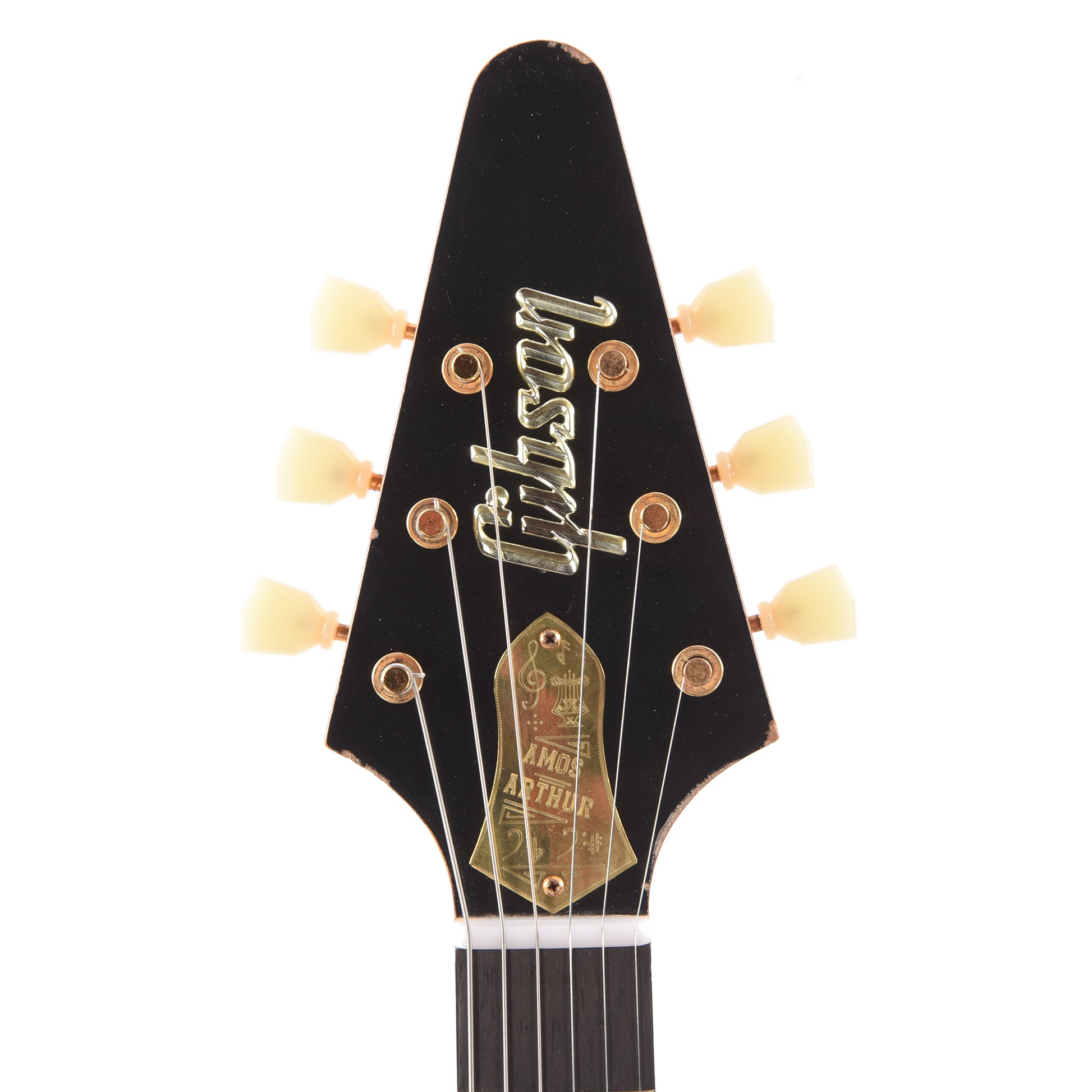 Gibson Custom Shop Artist Joe Bonamassa "Amos" 1958 Flying V Antique Natural Electric Guitars / Solid Body