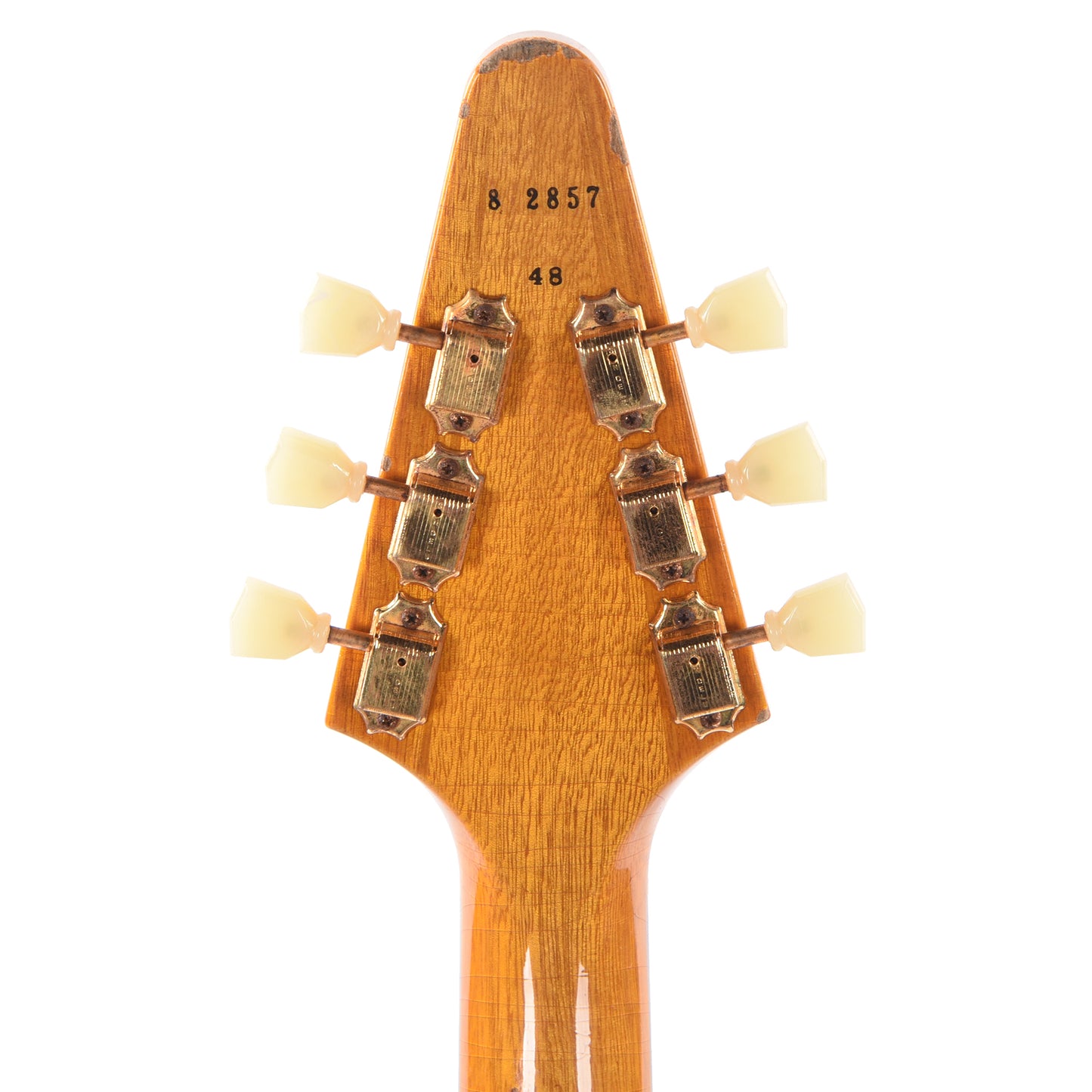 Gibson Custom Shop Artist Joe Bonamassa "Amos" 1958 Flying V Antique Natural Electric Guitars / Solid Body