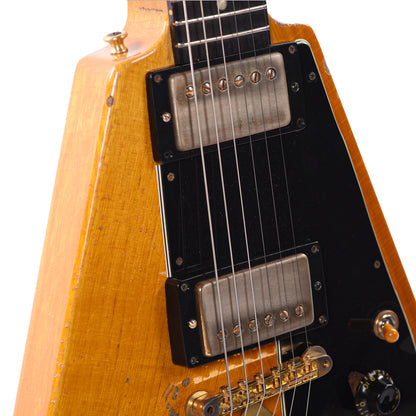 Gibson Custom Shop Artist Joe Bonamassa "Amos" 1958 Flying V Antique Natural Electric Guitars / Solid Body