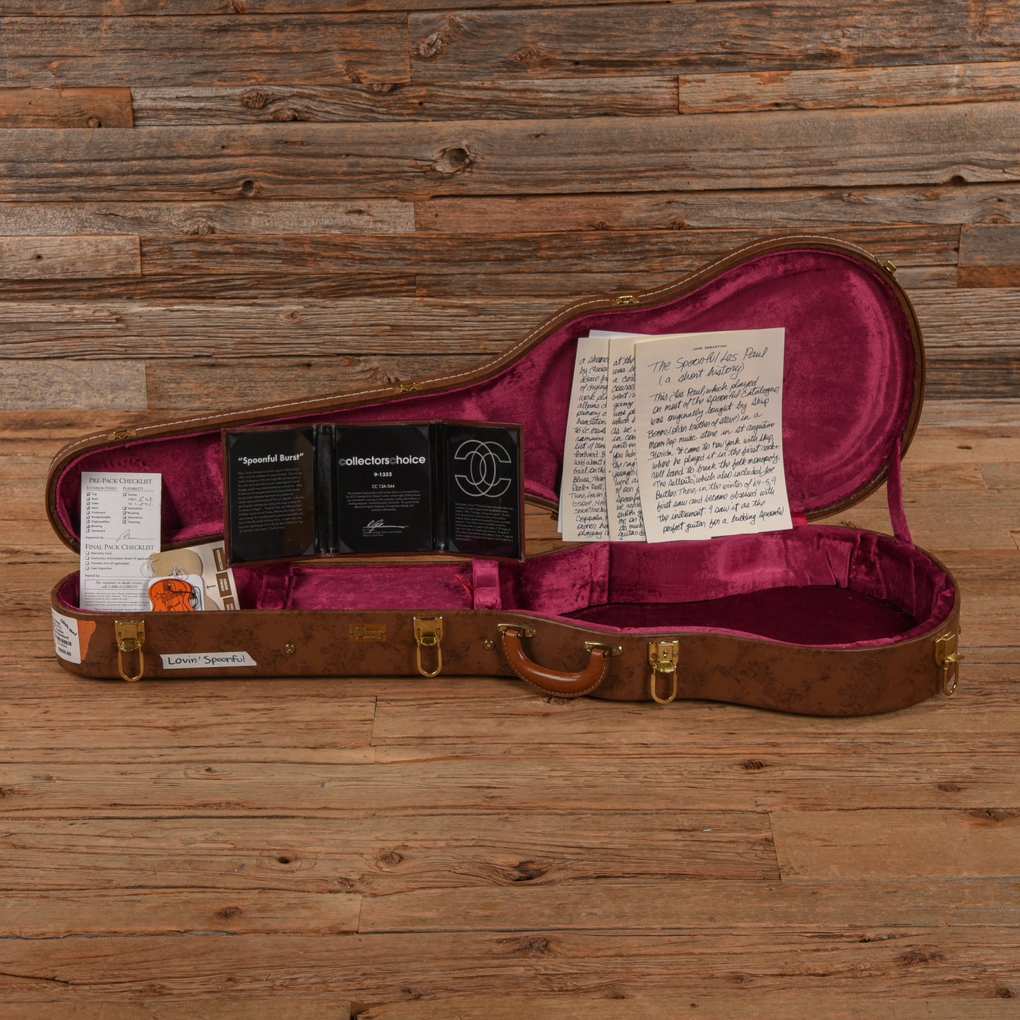 Gibson Custom Shop Collector's Choice #13 "Spoonful Burst" Gordon Kennedy '59 Les Paul Standard Reissue Spoonful Burst Electric Guitars / Solid Body