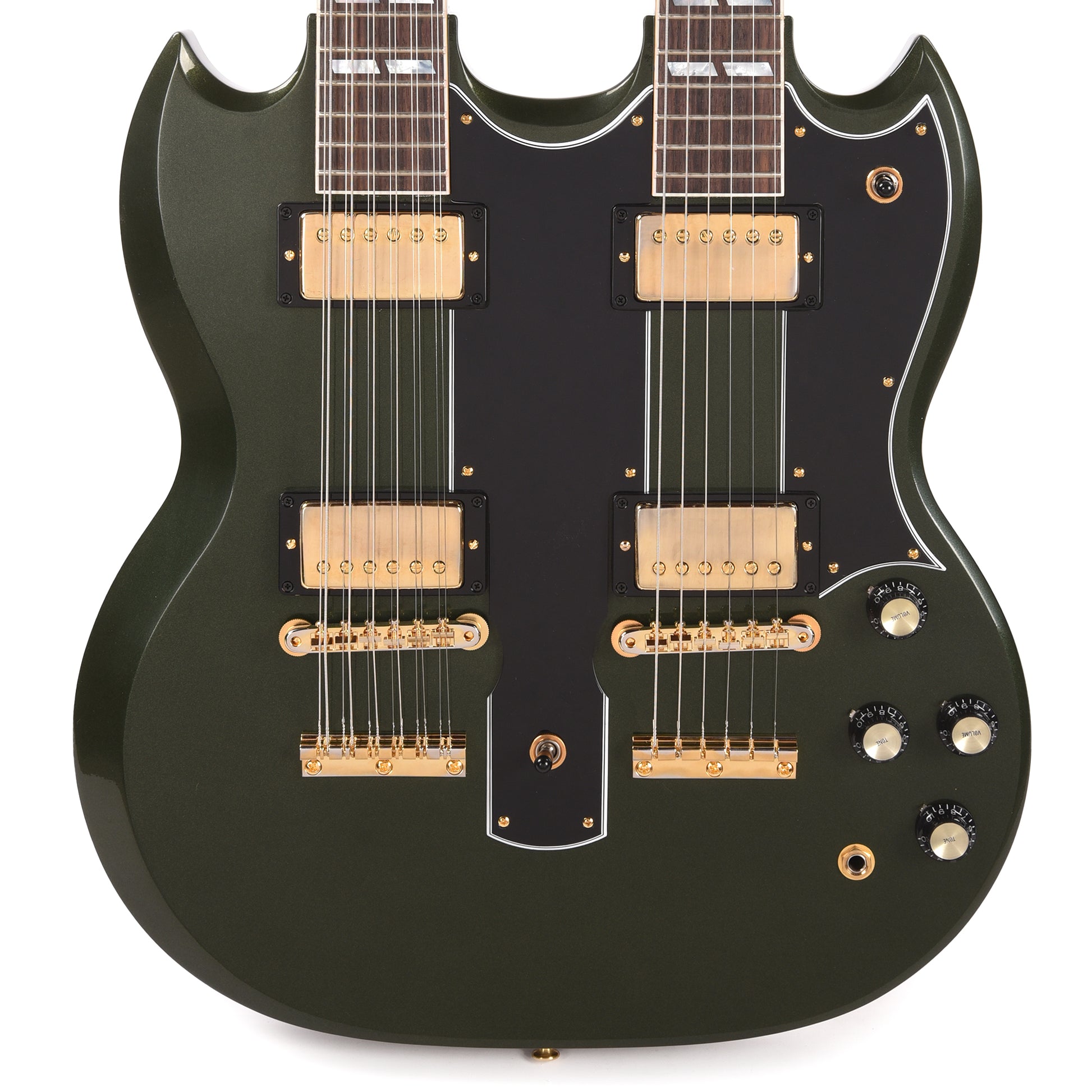 Gibson Custom Shop EDS-1275 "CME Spec" Antique Caddy Green VOS w/Grovers Electric Guitars / Solid Body