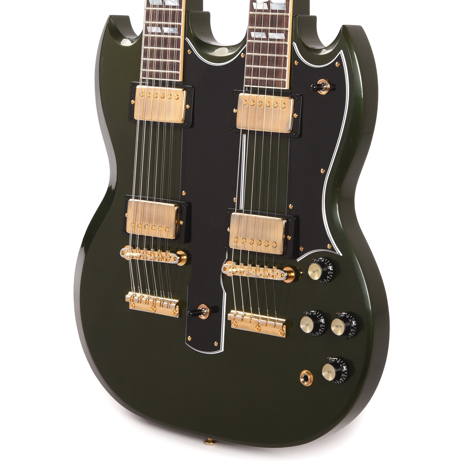 Gibson Custom Shop EDS-1275 "CME Spec" Antique Caddy Green VOS w/Grovers Electric Guitars / Solid Body