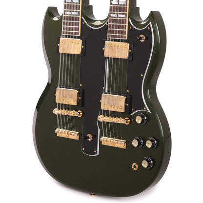 Gibson Custom Shop EDS-1275 "CME Spec" Antique Caddy Green VOS w/Grovers Electric Guitars / Solid Body