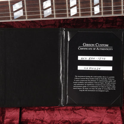 Gibson Custom Shop EDS-1275 "CME Spec" Antique Caddy Green VOS w/Grovers Electric Guitars / Solid Body