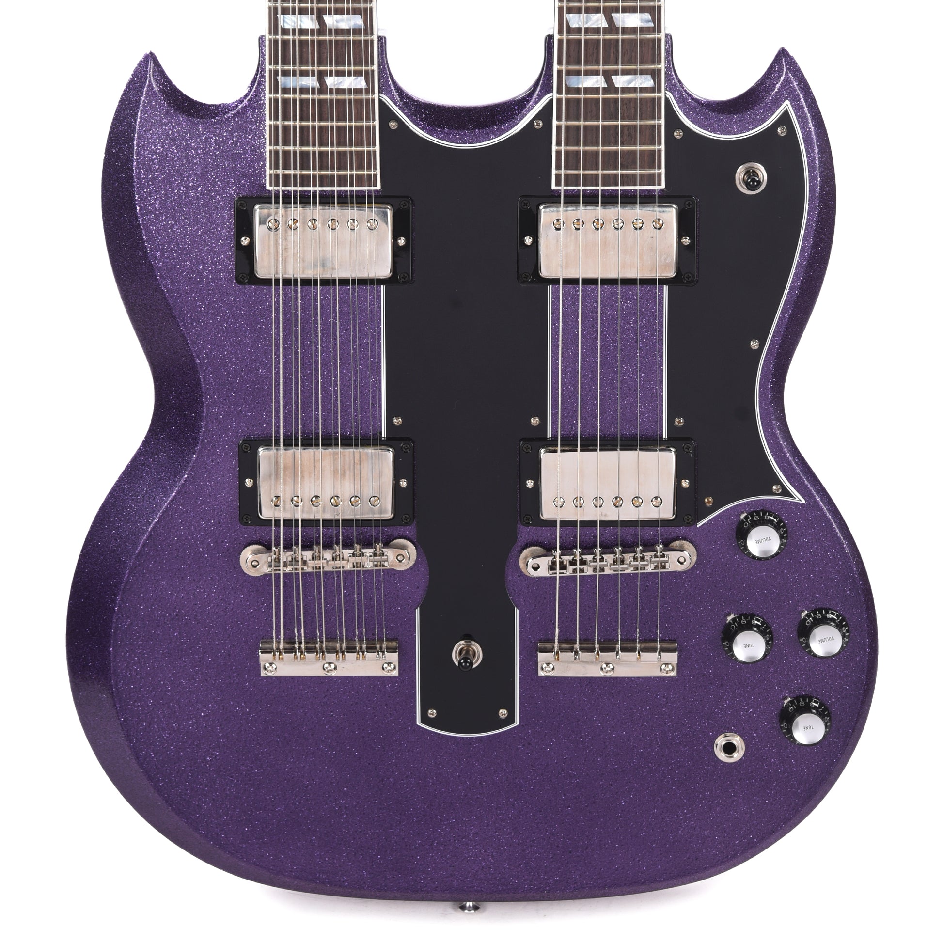 Gibson Custom Shop EDS-1275 "CME Spec" Antique Purple Sparkle VOS w/Grovers Electric Guitars / Solid Body