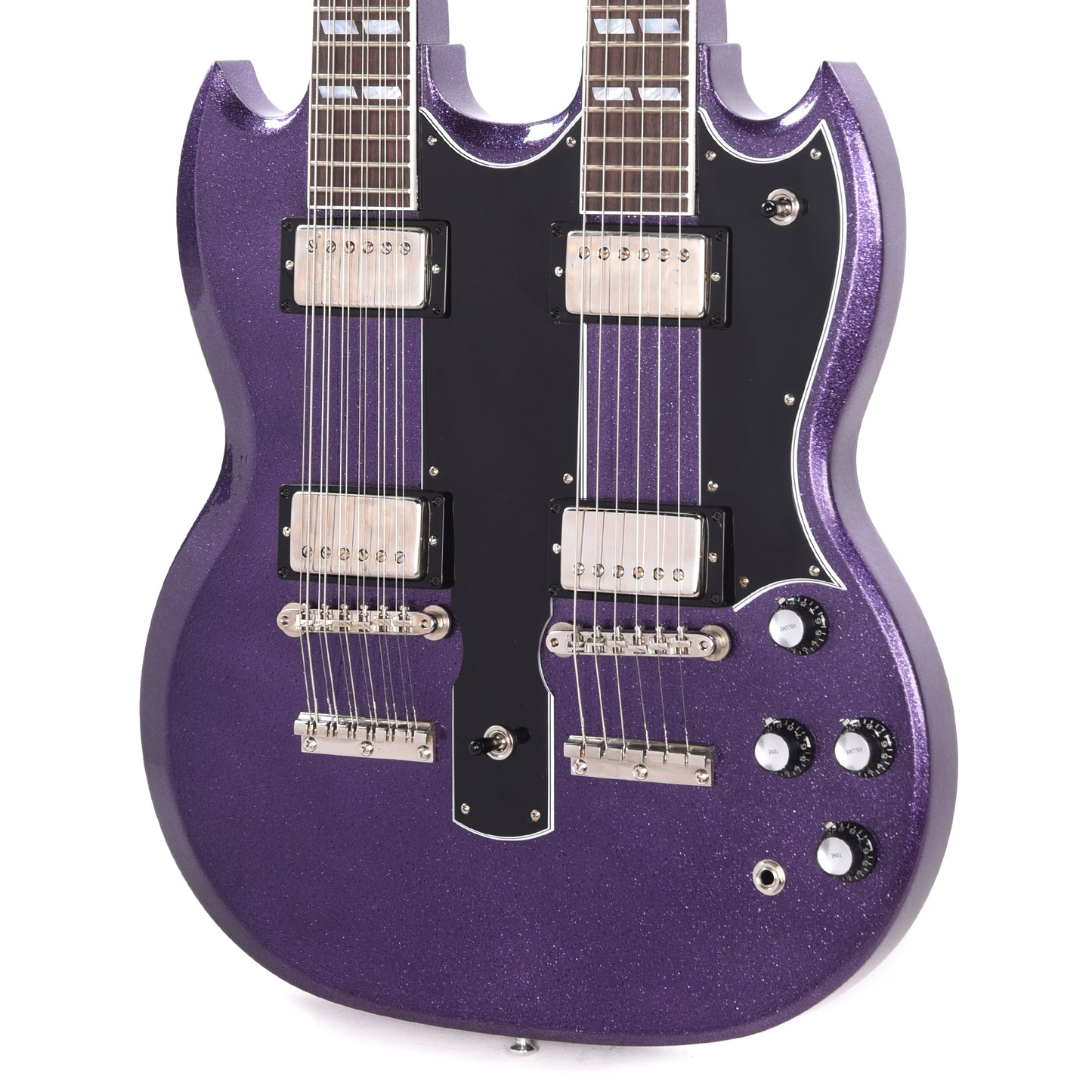 Gibson Custom Shop EDS-1275 "CME Spec" Antique Purple Sparkle VOS w/Grovers Electric Guitars / Solid Body