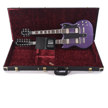 Gibson Custom Shop EDS-1275 "CME Spec" Antique Purple Sparkle VOS w/Grovers Electric Guitars / Solid Body