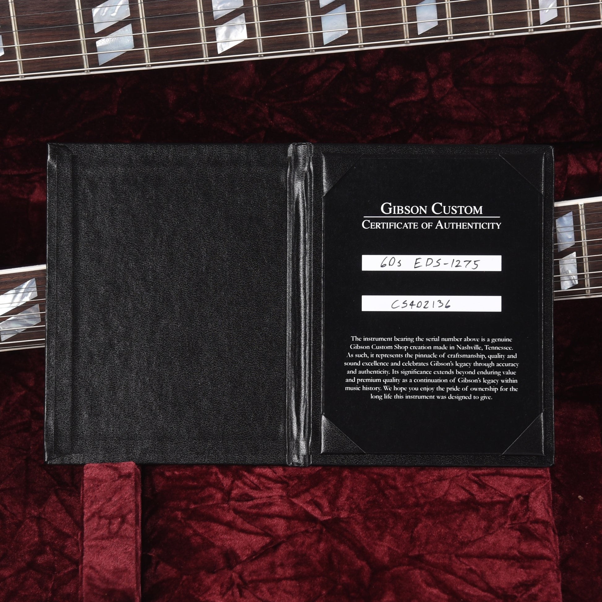 Gibson Custom Shop EDS-1275 "CME Spec" Antique Purple Sparkle VOS w/Grovers Electric Guitars / Solid Body