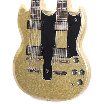 Gibson Custom Shop EDS-1275 "CME Spec" Antique Silver Sparkle VOS w/Grovers Electric Guitars / Solid Body