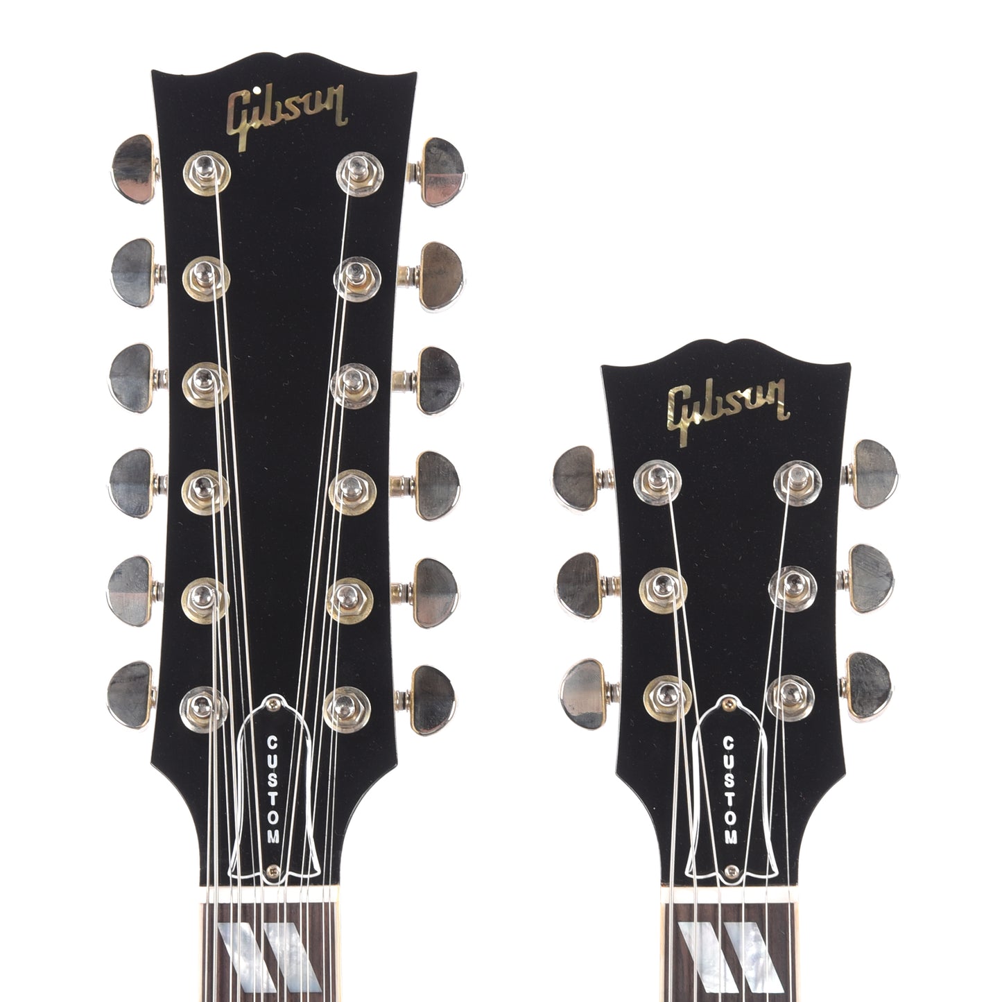 Gibson Custom Shop EDS-1275 "CME Spec" Antique Silver Sparkle VOS w/Grovers Electric Guitars / Solid Body