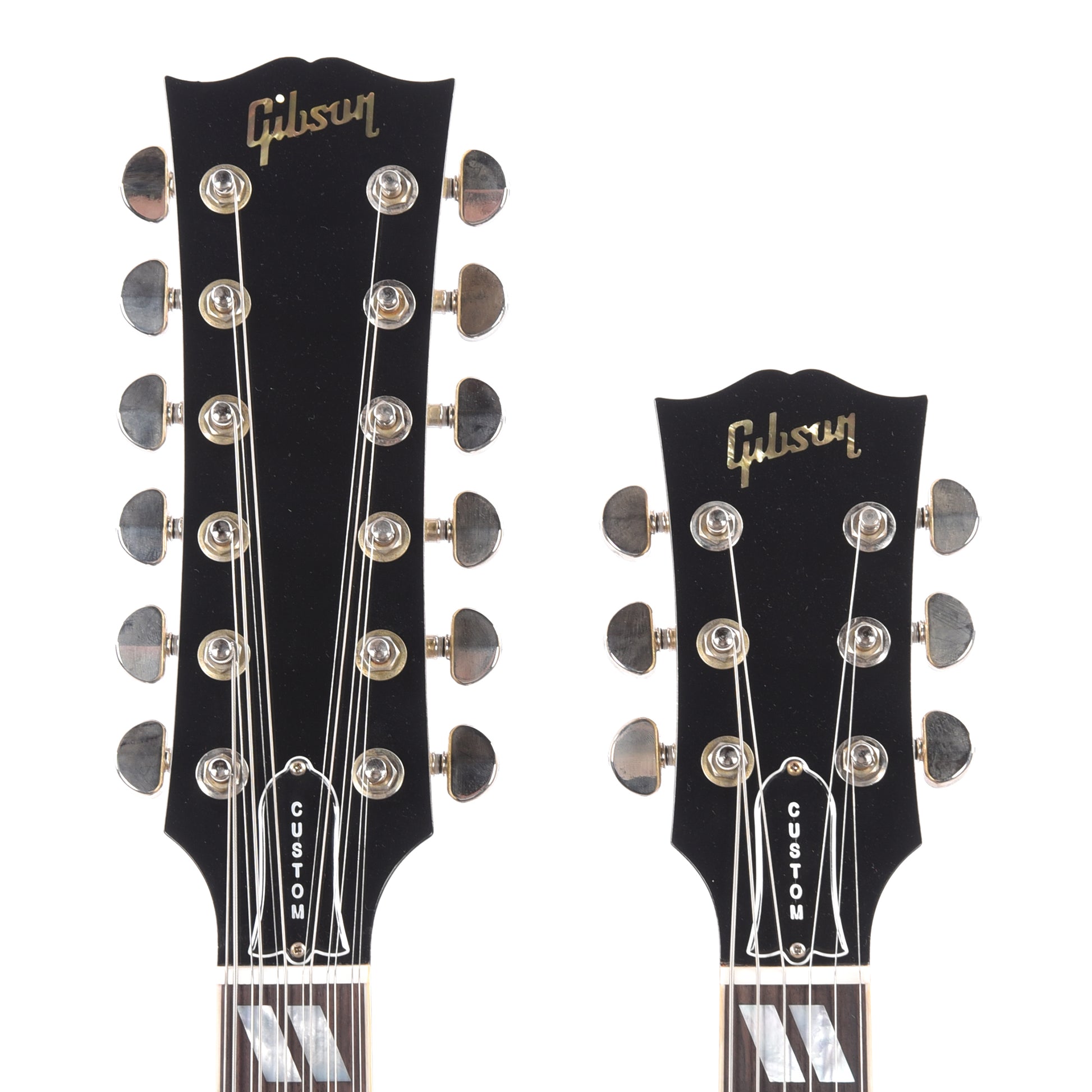 Gibson Custom Shop EDS-1275 "CME Spec" Antique Silver Sparkle VOS w/Grovers Electric Guitars / Solid Body