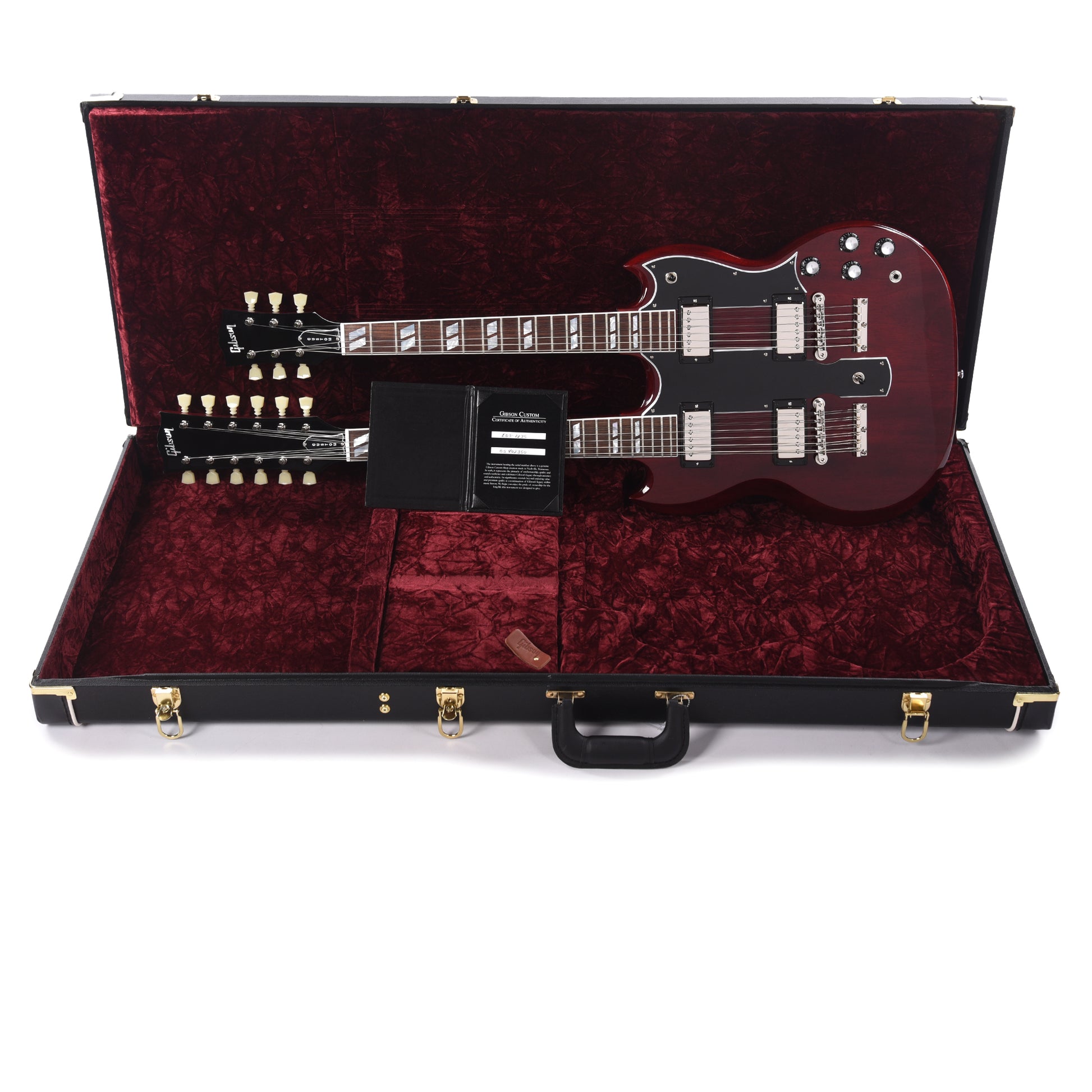 Gibson Custom Shop EDS-1275 Double Neck Cherry Red Electric Guitars / Solid Body