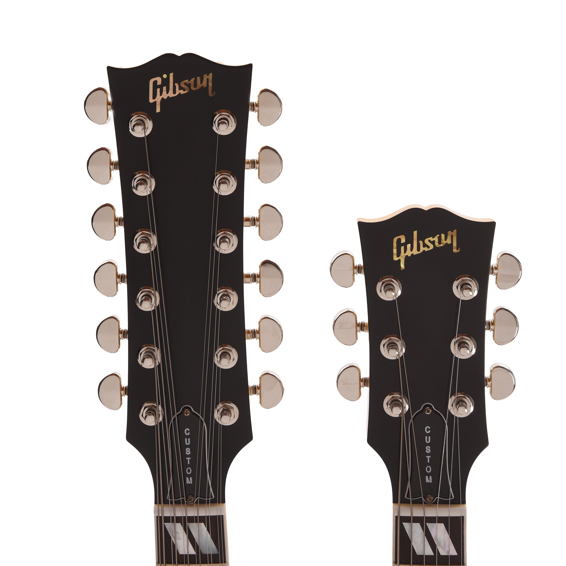 Gibson Custom Shop EDS-1275 Doubleneck "CME Spec" VOS Heavy Antique Polaris White w/Bigsby & Grovers Electric Guitars / Solid Body