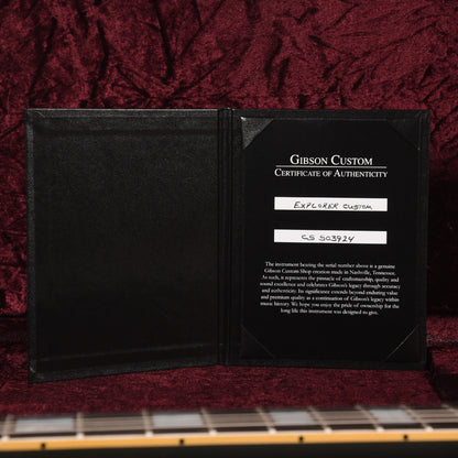 Gibson Custom Shop Explorer Custom "CME Spec" Antique Pelham Blue VOS Electric Guitars / Solid Body