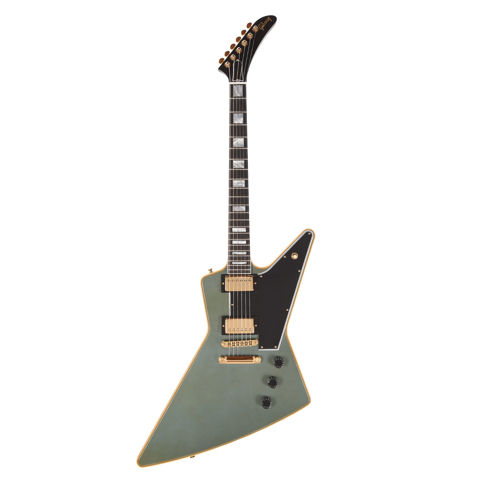 Gibson Custom Shop Explorer Custom "CME Spec" Antique Pelham Blue VOS Electric Guitars / Solid Body