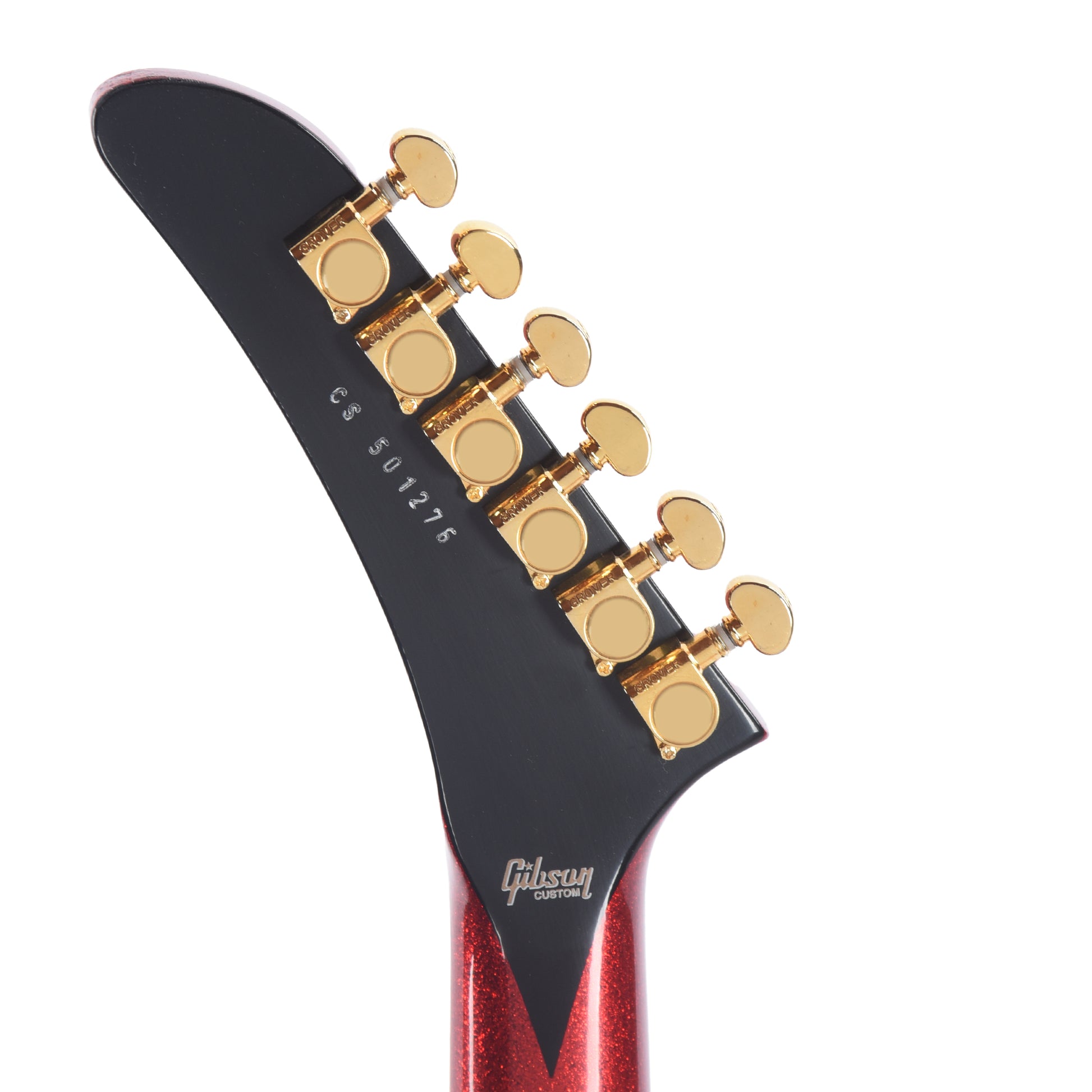 Gibson Custom Shop Explorer Custom "CME Spec" Antique Red Sparkle VOS w/Black Stinger Electric Guitars / Solid Body