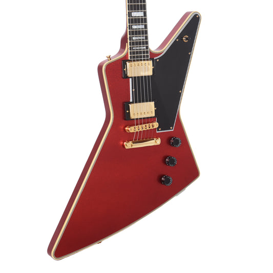 Gibson Custom Shop Explorer Custom "CME Spec" Antique Red Sparkle VOS w/Black Stinger Electric Guitars / Solid Body