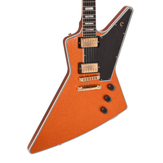 Gibson Custom Shop Explorer Custom "CME Spec" Orange Sparkle VOS w/Stinger Electric Guitars / Solid Body