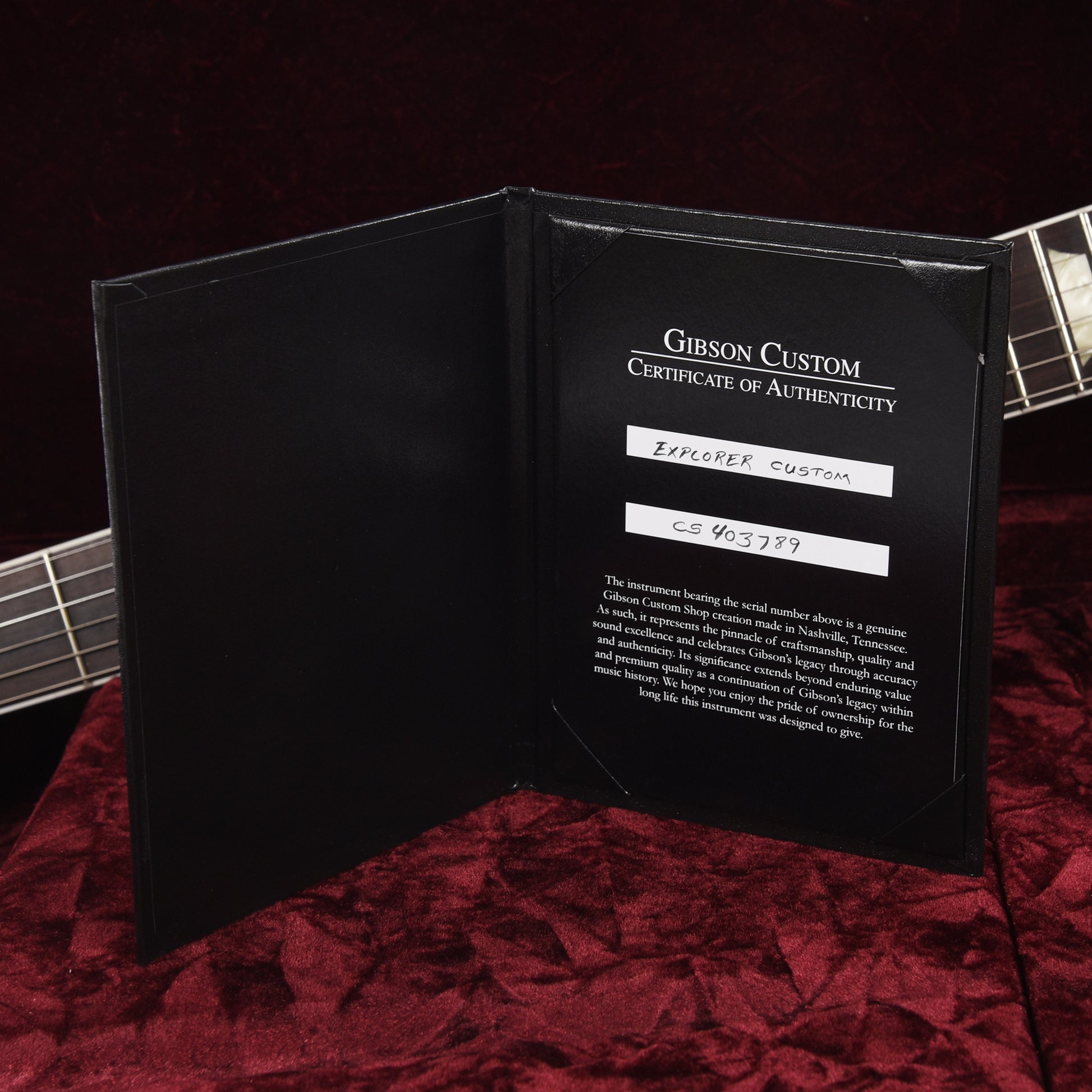 Gibson Custom Shop Explorer Custom "CME Spec" Transparent Purple/Black Back Gloss Electric Guitars / Solid Body