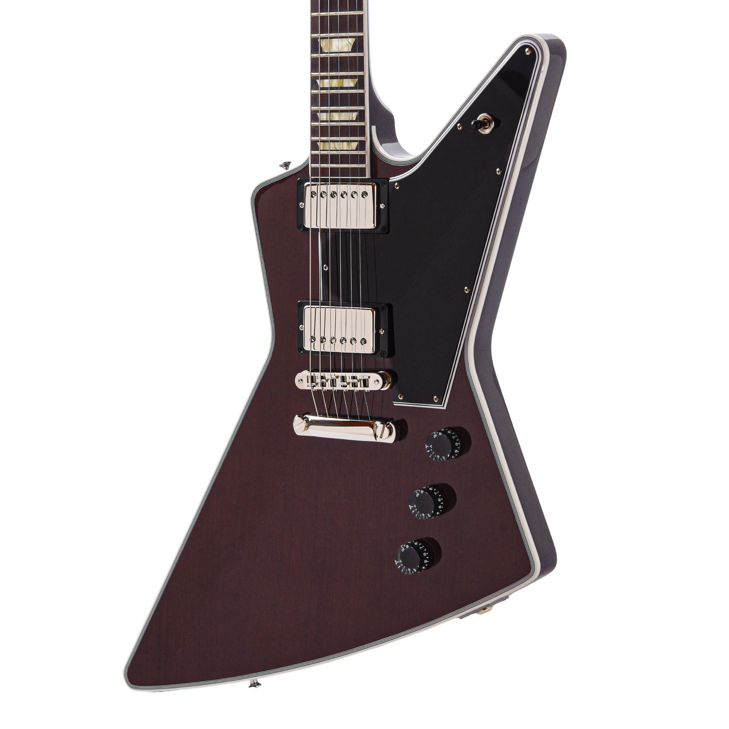 Gibson Custom Shop Explorer Custom "CME Spec" Transparent Purple/Black Back Gloss Electric Guitars / Solid Body